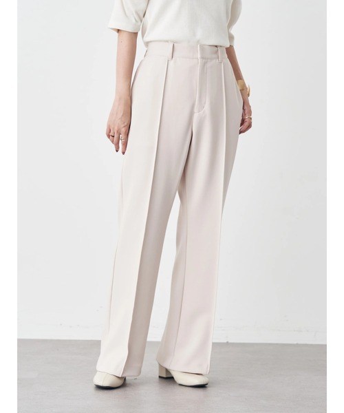 earth music&ecology（アースミュージックアンドエコロジー）の「センターシームパンツ（その他パンツ・レディース・ブラック/ダークグリーン/ベージュ/パープル・S/M）」の14枚目の写真