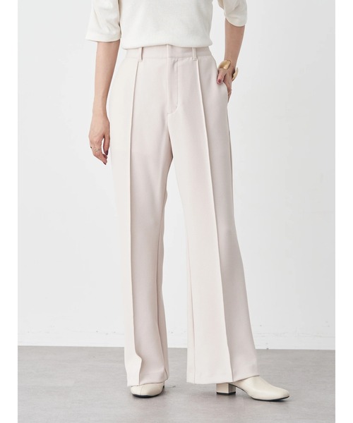 earth music&ecology（アースミュージックアンドエコロジー）の「センターシームパンツ（その他パンツ・レディース・ブラック/ダークグリーン/ベージュ/パープル・S/M）」の16枚目の写真