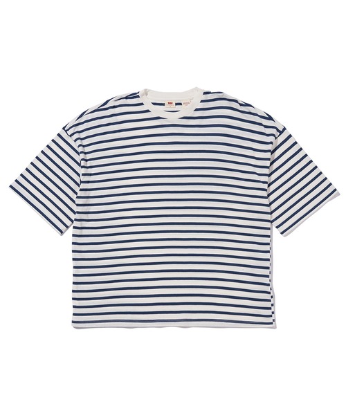 Levi's(リーバイス)の「Levi's/リーバイス DRAPEY ショートスリーブTシャツ SARGASSO SEA(Tシャツ/カットソー・レディース・ブルー・S/XS/M)」の7枚目の写真