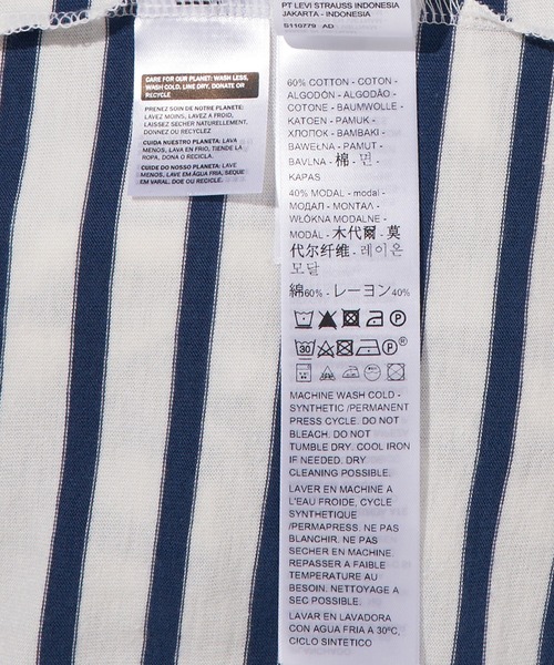 Levi's(リーバイス)の「Levi's/リーバイス DRAPEY ショートスリーブTシャツ SARGASSO SEA(Tシャツ/カットソー・レディース・ブルー・S/XS/M)」の13枚目の写真