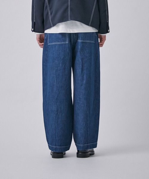 PUBLIC DENIM BAGGY DENIM(1 GREEN): : メンズ｜PUBLIC TOKYO