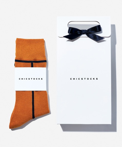 CHICSTOCKS(シックストックス)の「1足ギフトバッグセット(ソックス/靴下・レディース・グリーン/ホワイト/ネイビー/ブラック/グレイッシュベージュ/マスタード/ヘザーグレー・LARGE/MEDIUM/SMALL)」の7枚目の写真