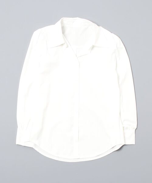 Cepica（セピカ）の「配色ベストSetシャツ（シャツ/ブラウス・レディース・ブラック・FREE）」の3枚目の写真