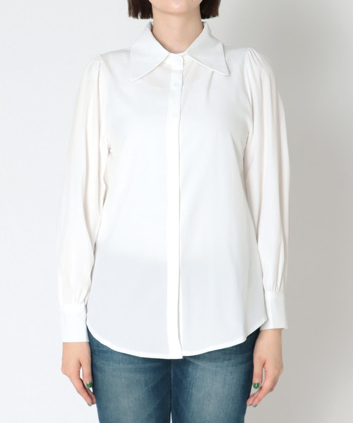 Cepica（セピカ）の「配色ベストSetシャツ（シャツ/ブラウス・レディース・ブラック・FREE）」の15枚目の写真