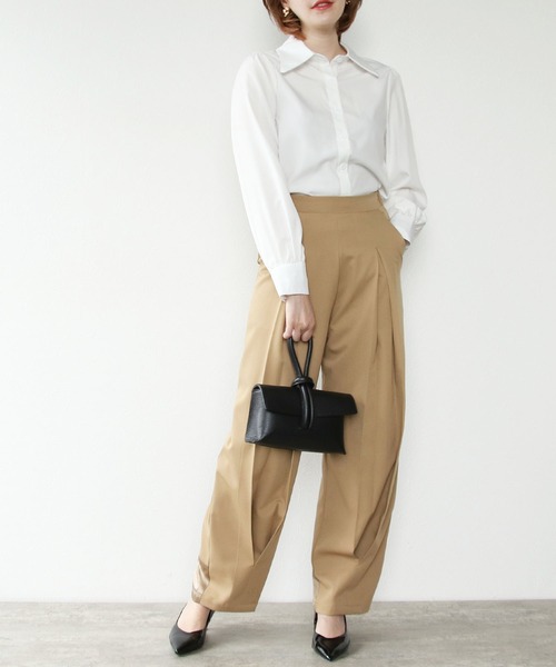 Cepica（セピカ）の「配色ベストSetシャツ（シャツ/ブラウス・レディース・ブラック・FREE）」の22枚目の写真