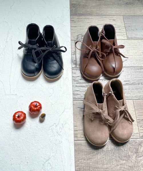 SOROTTO（ソロット）の「キッズレースアップ パンプス シューズ（ブーツ・キッズ・ブラック/ベージュ/ブラウン・22.0cm/16.0cm/17.0cm/18.0cm/19.0cm/20.0cm/21.0cm）」の8枚目の写真