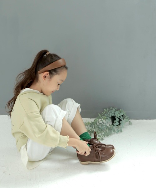 SOROTTO（ソロット）の「キッズレースアップ パンプス シューズ（ブーツ・キッズ・ブラック/ベージュ/ブラウン・22.0cm/16.0cm/17.0cm/18.0cm/19.0cm/20.0cm/21.0cm）」の14枚目の写真