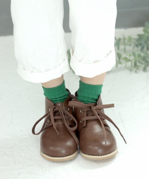 SOROTTO（ソロット）の「キッズレースアップ パンプス シューズ（ブーツ・キッズ・ブラック/ベージュ/ブラウン・22.0cm/16.0cm/17.0cm/18.0cm/19.0cm/20.0cm/21.0cm）」の19枚目の写真