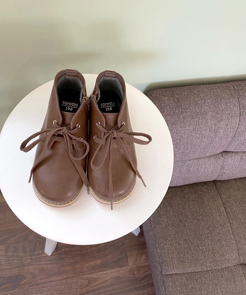 SOROTTO（ソロット）の「キッズレースアップ パンプス シューズ（ブーツ・キッズ・ブラック/ベージュ/ブラウン・22.0cm/16.0cm/17.0cm/18.0cm/19.0cm/20.0cm/21.0cm）」の22枚目の写真