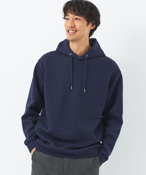 green label relaxing(グリーンレーベルリラクシング)の「ソフトダンボール フーディー パーカー(パーカー・メンズ・ライトグレー/ダークグリーン/ネイビー/ワインレッド/その他1・S/M/L/XL)」の8枚目の写真