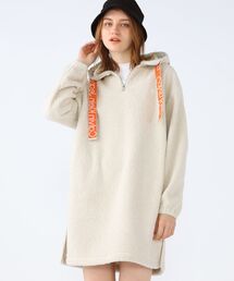 ミックスメディアシェルパ パーカーワンピース