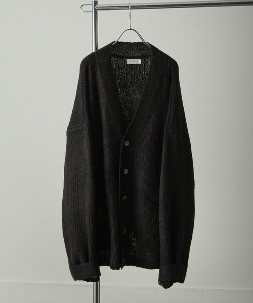 NILWAY(ニルウェイ)の「ボリュームスリーブルーズニットカーディガン(カーディガン/ボレロ・メンズ・オフホワイト/ブルー/ブラック・MEDIUM/LARGE)」の22枚目の写真