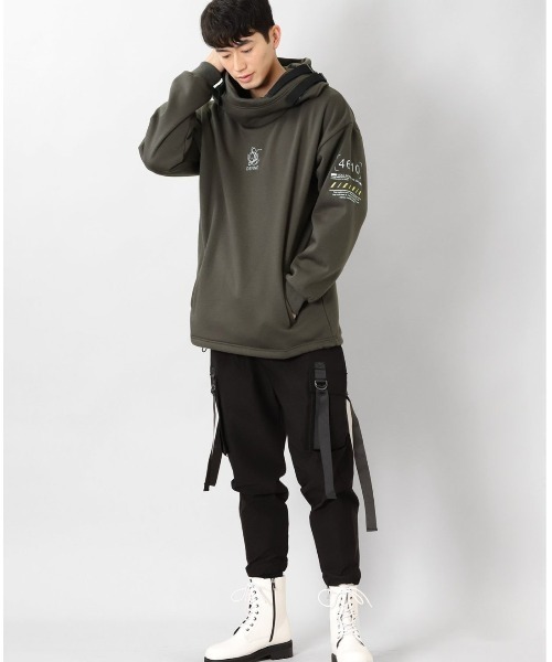 semantic design(セマンティックデザイン)の「セマンティックデザイン/semantic design ストレッチ ミリタリーカーゴパンツ(カーゴパンツ・メンズ・ブラック・MEDIUM/LARGE)」の14枚目の写真