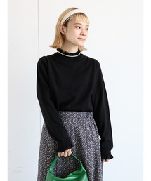 ehka sopo | フリルニット(ニット/セーター)