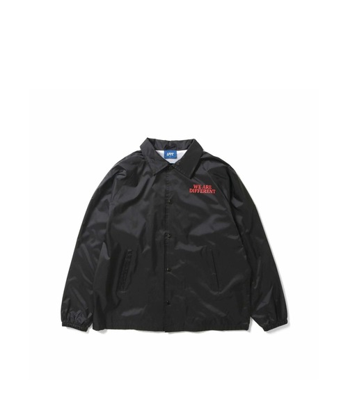 Lafayette（ラファイエット）の「LFYT x THE HALAL GUYS LOGO COACHES JACKET（ナイロンジャケット・メンズ・ブラック/イエロー・M/XL/L）」の3枚目の写真