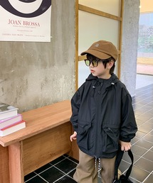 aimoha | 【aimoha-KIDS-】子供服　無地マウンテンジャケット(マウンテンパーカー)