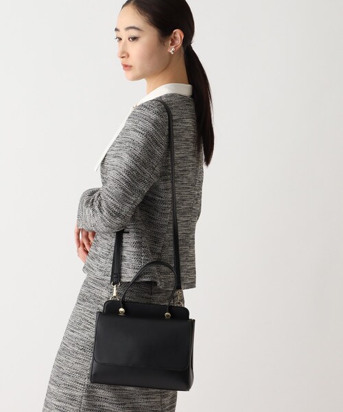 OPAQUE.CLIP(オペークドットクリップ)の「◆ワンハンドルハンドバッグ【2WAY】(トートバッグ・レディース・ベージュ/ブラック・00)」の7枚目の写真