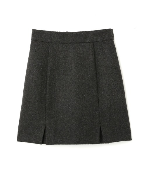 FREE'S MART（フリーズマート）の「◆裾プリーツミニスカート（スカート・レディース・グレー系その他/カーキ/ベージュ・SMALL/MEDIUM）」の2枚目の写真