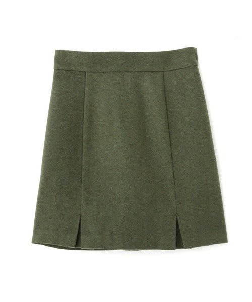 FREE'S MART（フリーズマート）の「◆裾プリーツミニスカート（スカート・レディース・グレー系その他/カーキ/ベージュ・SMALL/MEDIUM）」の3枚目の写真