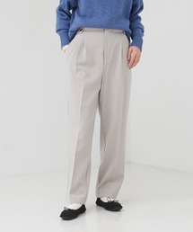 【WEB限定】手洗い可 T/R起毛ストレッチパンツ