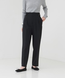【WEB限定】手洗い可 T/R起毛ストレッチパンツ