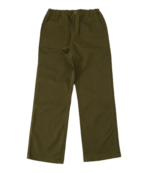 GLAZOS（グラソス）の「[ワイドテーパード]ストレッチツイル・ベイカーパンツ（その他パンツ・キッズ・カーキ/ブラック/ベージュ・160cm/170cm/140cm/150cm）」の11枚目の写真
