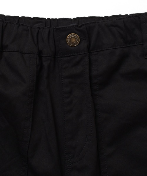 GLAZOS（グラソス）の「[ワイドテーパード]ストレッチツイル・ベイカーパンツ（その他パンツ・キッズ・カーキ/ブラック/ベージュ・160cm/170cm/140cm/150cm）」の14枚目の写真