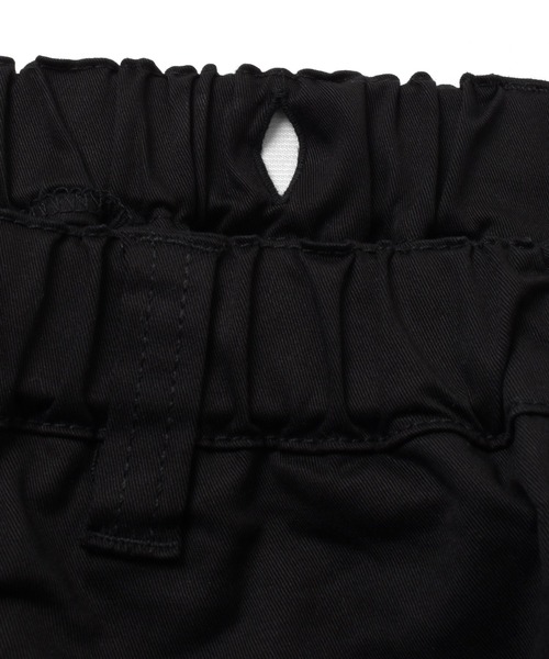 GLAZOS（グラソス）の「[ワイドテーパード]ストレッチツイル・ベイカーパンツ（その他パンツ・キッズ・カーキ/ブラック/ベージュ・160cm/170cm/140cm/150cm）」の12枚目の写真