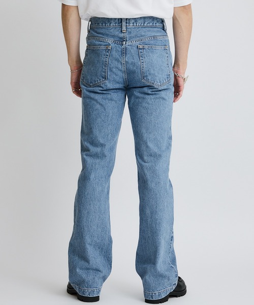 パンツ Semi flare denim GREY 1 Semi flare denim/マシンウォッシャブル（デニムパンツ/ジーンズ