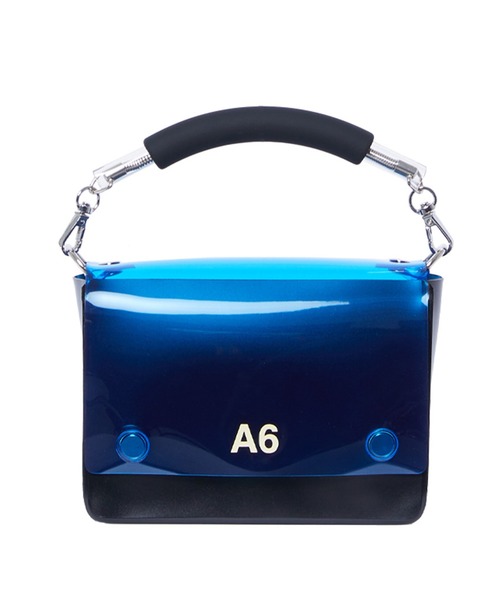 NaNa-NaNa（ナナナナ）の「nana-nana/ナナナナ A6 ショルダーバッグ（ショルダーバッグ・メンズ・ブラック×ブルー/クリア・FREE）」の4枚目の写真