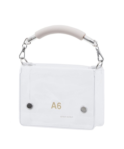 NaNa-NaNa（ナナナナ）の「nana-nana/ナナナナ A6 ショルダーバッグ（ショルダーバッグ・メンズ・ブラック×ブルー/クリア・FREE）」の5枚目の写真