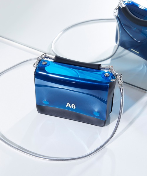 NaNa-NaNa（ナナナナ）の「nana-nana/ナナナナ A6 ショルダーバッグ（ショルダーバッグ・メンズ・ブラック×ブルー/クリア・FREE）」の21枚目の写真