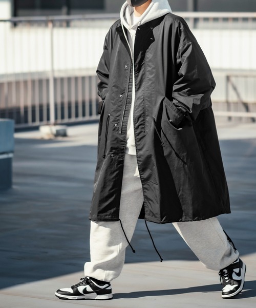 improves（インプローブス）の「【UAU】M65タイプ オーバーサイズ モッズコート（モッズコート・メンズ・ブラック/カーキ/ナチュラル・MEDIUM/LARGE）」の13枚目の写真