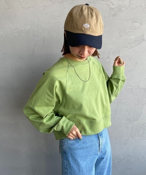 DANTON（ダントン）の「[DANTON/ダントン] 6パネル チノクロスバイカラーキャップ（キャップ・レディース・アイボリー/カーキ/グレー/チャコール・F）」の4枚目の写真