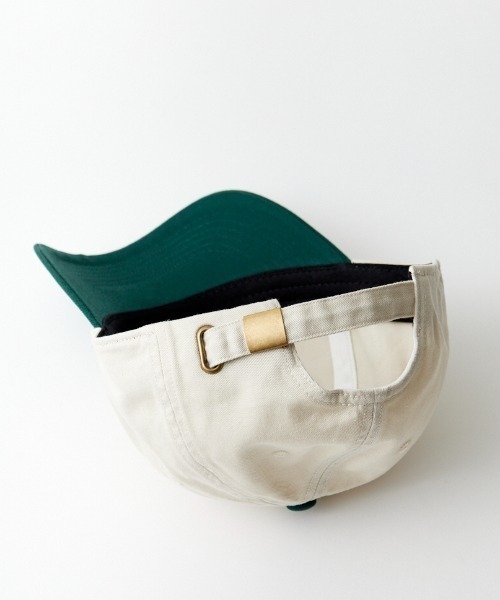 DANTON（ダントン）の「[DANTON/ダントン] 6パネル チノクロスバイカラーキャップ（キャップ・レディース・アイボリー/カーキ/グレー/チャコール・F）」の8枚目の写真