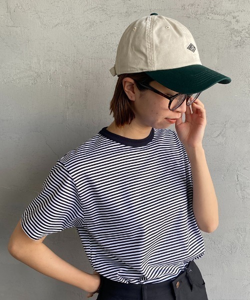 DANTON（ダントン）の「[DANTON/ダントン] 6パネル チノクロスバイカラーキャップ（キャップ・レディース・アイボリー/カーキ/グレー/チャコール・F）」の19枚目の写真