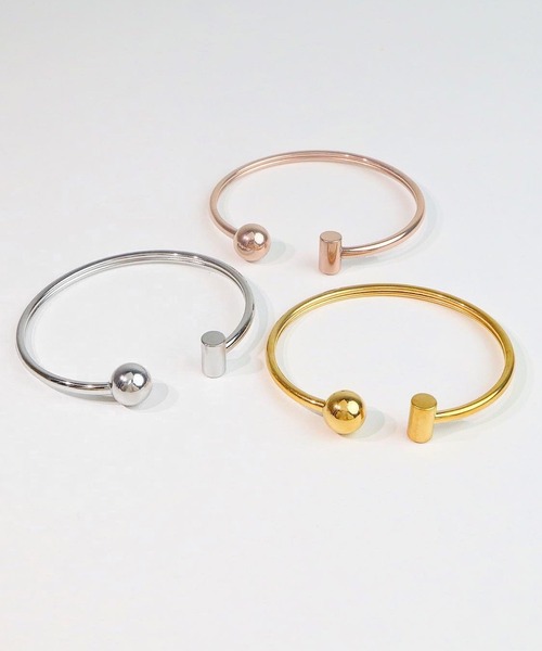 blackdia ocean（ブラックダイヤオーシャン）の「blackdia ocean アシンメトリーデザインバングル（バングル/リストバンド・レディース・ゴールド/ピンクゴールド/シルバー・FREE）」の10枚目の写真