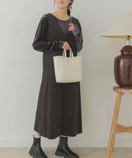 URBAN RESEARCH(アーバンリサーチ)の「プチテープショルダースクエアトートバッグ『Msize』(トートバッグ・レディース・ホワイト/ブラック/グリーン・ONE)」の19枚目の写真