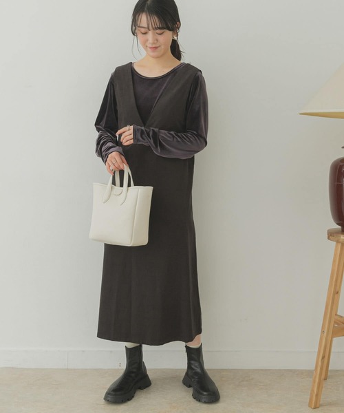 URBAN RESEARCH(アーバンリサーチ)の「プチテープショルダースクエアトートバッグ『Msize』(トートバッグ・レディース・ホワイト/ブラック/グリーン・ONE)」の20枚目の写真