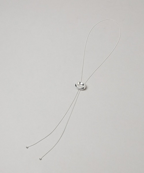 HARE（ハレ）の「ループタイネックレス(HARE)（ネックレス・レディース・シルバー/ゴールド/シルバー系その他/シルバー系その他2/シルバー系その他3・FREE）」の10枚目の写真