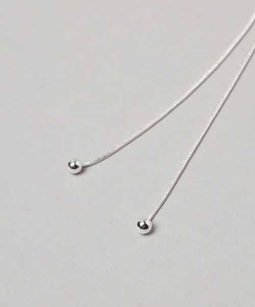 HARE（ハレ）の「ループタイネックレス(HARE)（ネックレス・レディース・シルバー/ゴールド/シルバー系その他/シルバー系その他2/シルバー系その他3・FREE）」の6枚目の写真