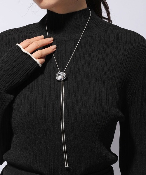 HARE（ハレ）の「ループタイネックレス(HARE)（ネックレス・レディース・シルバー/ゴールド/シルバー系その他/シルバー系その他2/シルバー系その他3・FREE）」の14枚目の写真