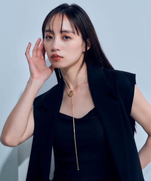 HARE（ハレ）の「ループタイネックレス(HARE)（ネックレス・レディース・シルバー/ゴールド/シルバー系その他/シルバー系その他2/シルバー系その他3・FREE）」の17枚目の写真