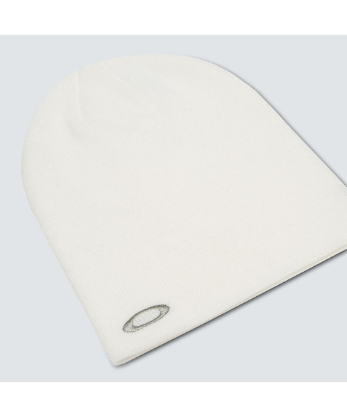 OAKLEY(オークリー)の「オークリー FINE KNIT HAT/ SNOW /OAKLEY(ニットキャップ/ビーニー・メンズ・ホワイト・U)」の2枚目の写真