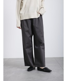 Samansa Mos2 blue | チノイージーパンツ(チノパンツ)