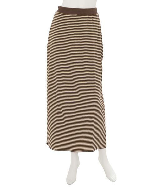 Ungrid(アングリッド)の「【WEB限定】テレコカットストレートスカート(スカート・レディース・オレンジ/ブラック/ブラウン・FREE)」の18枚目の写真