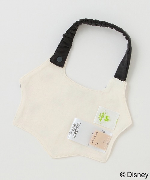 petit main（プティマイン）の「【Disney】総柄スタイ（スタイ/よだれかけ・キッズ・ライトピンク/アイボリー・FREE）」の4枚目の写真