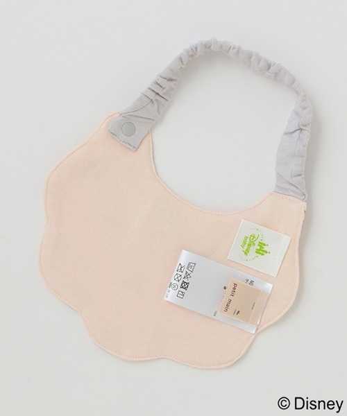 petit main（プティマイン）の「【Disney】総柄スタイ（スタイ/よだれかけ・キッズ・ライトピンク/アイボリー・FREE）」の5枚目の写真