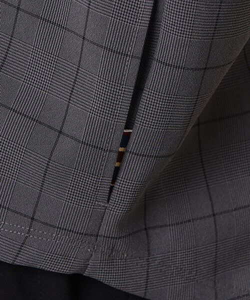 COMME　CA COMMUNE（コムサコミューン）の「グレンチェック ビッグＴシャツ（Tシャツ/カットソー・メンズ・ネイビー/グレー・M/L）」の13枚目の写真
