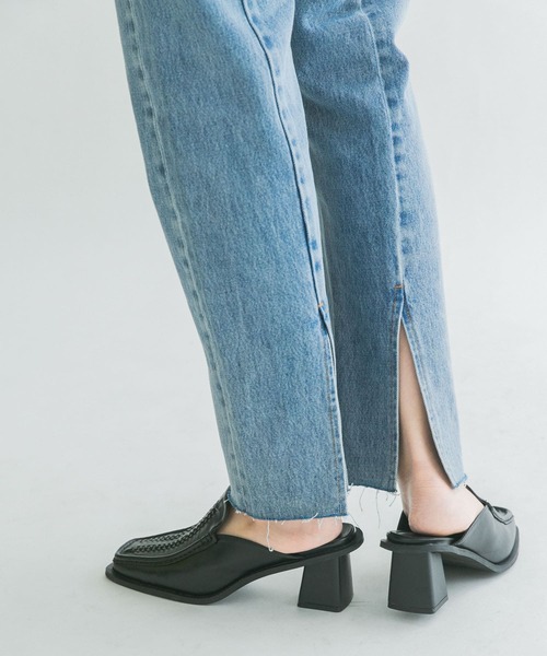 KBF(ケイビーエフ)の「カッティングメッシュミュール(サンダル・レディース・ベージュ/ブラック・38/36/37)」の13枚目の写真